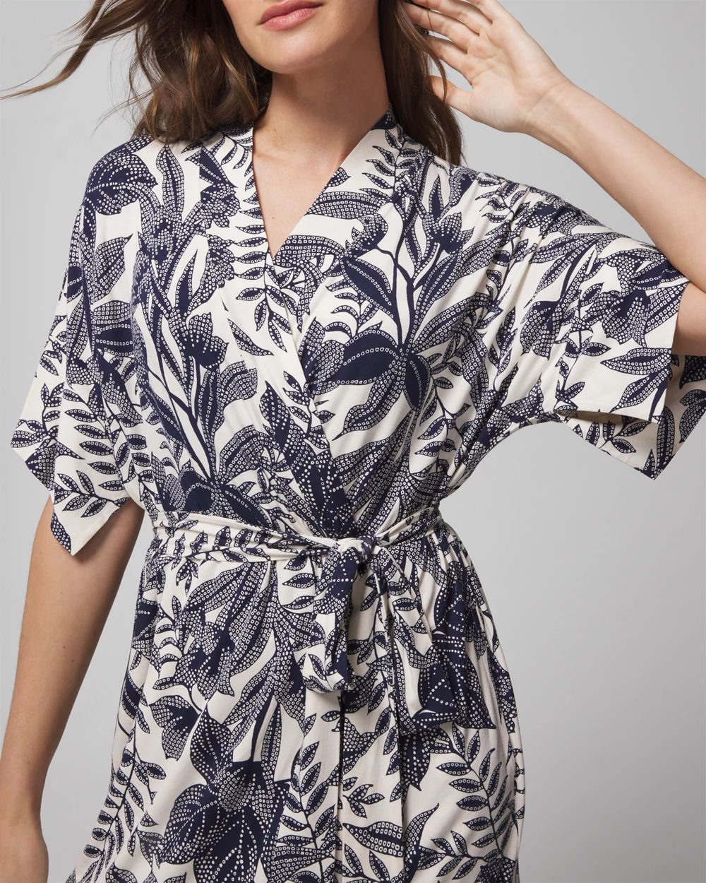 ［さか］Robes&Confections 17SS Short Robe | Soma